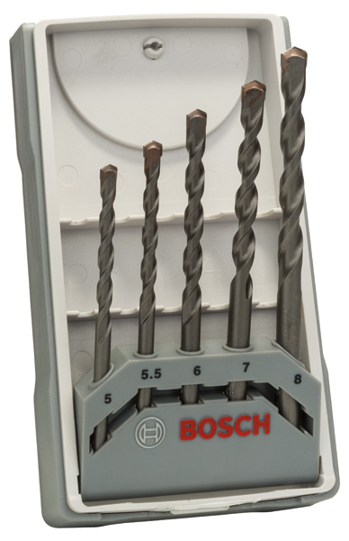 Bosch 5-tlg. CYL-3 Betonbohrer-Set, 58 mm