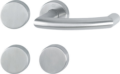 HOPPE Standflügelgarnitur Trondheim FS-E1431/42H/42HS,BL/UG,9,F69,TS 40-65