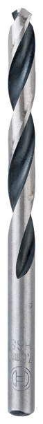 Bosch Metallspiralbohrer HSS PointTeQ, DIN 338, 7,6 mm, 10er-Pack