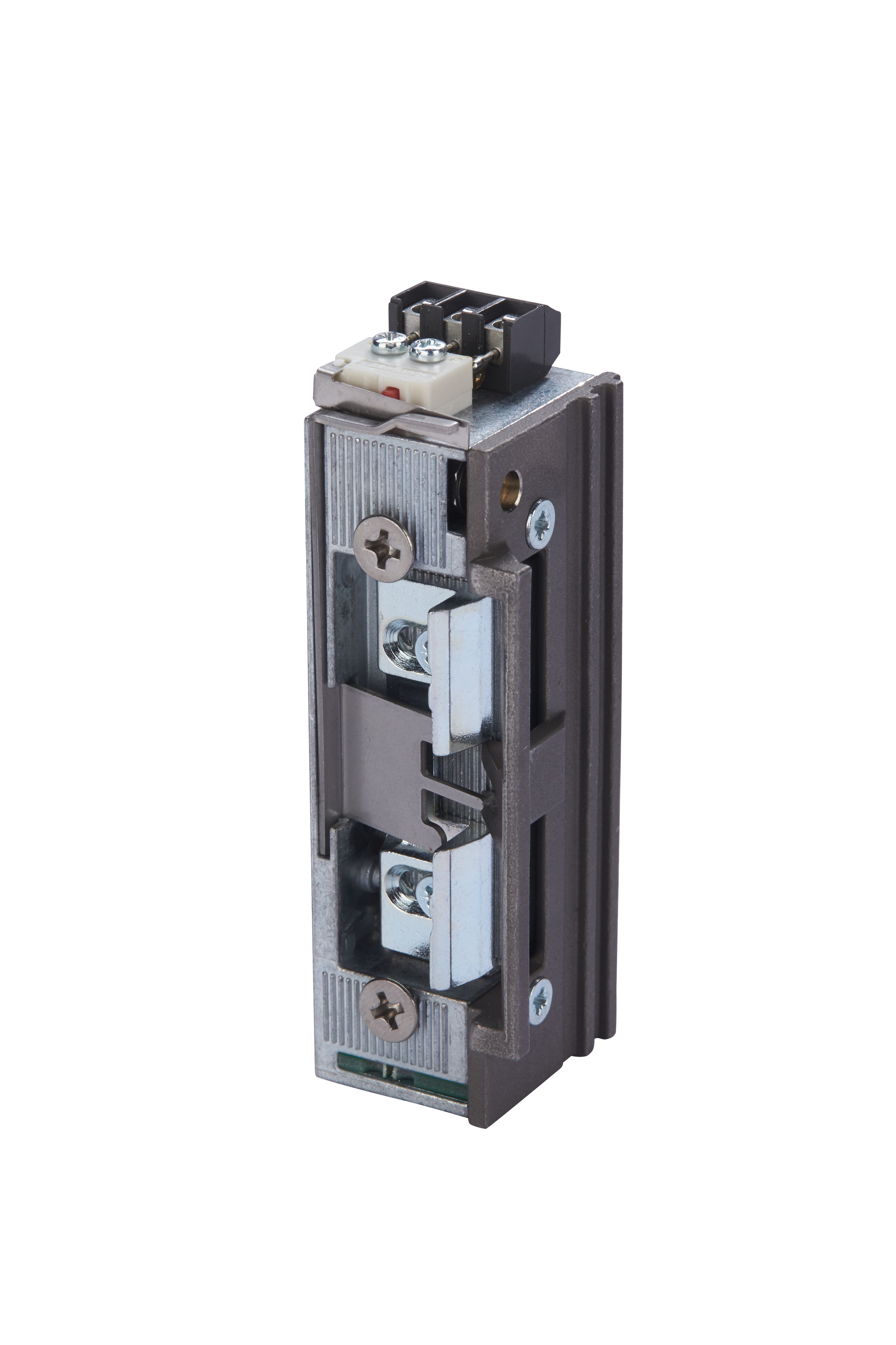 elektrisches Bauteil, Relaismodul, Kontaktblock, Montagehalterung, Schraubendreher