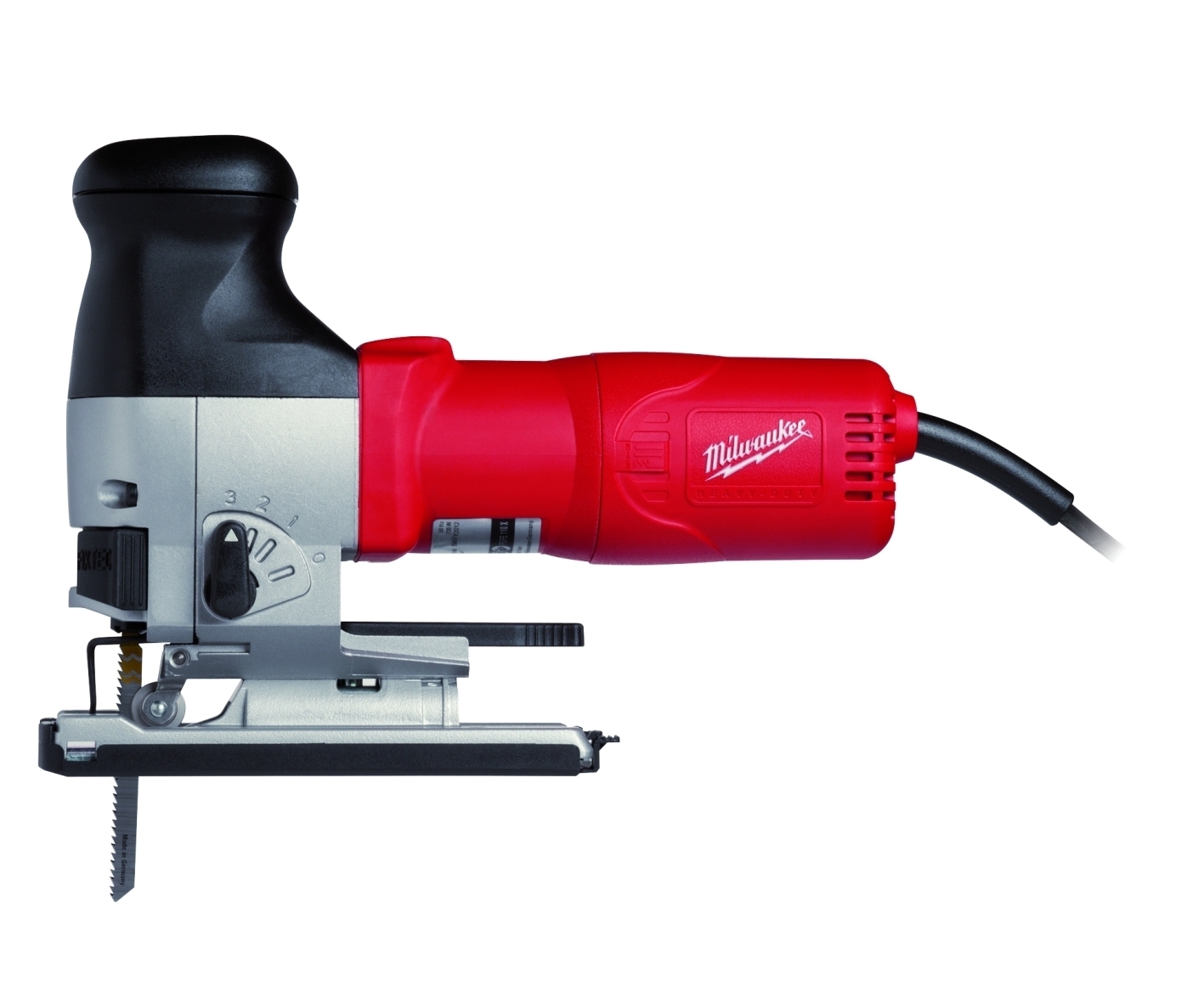 hakenkreissäge, stromkabel, rot, Milwaukee, tragbar