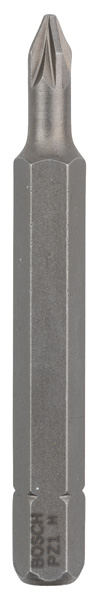 Bosch Schrauberbit Extra-Hart PZ 1, 51 mm, 3er-Pack