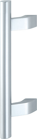 HOPPE Stoßgriff 5004,Befestigungsabstand 210,Länge 330,Durchmesser  25,F1