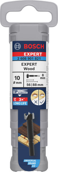 Bosch EXPERT Wood Forstnerbohrer, 10&nbsp;mm, D8 mm
