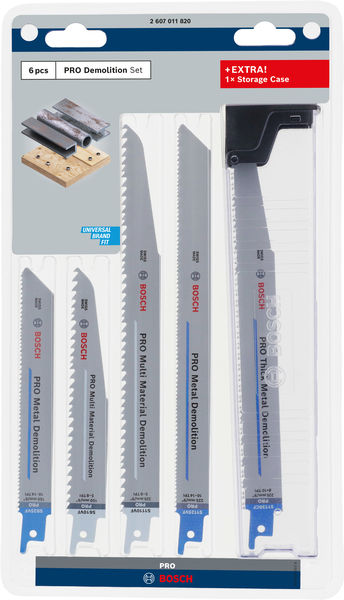 Bosch PRO Demolition Blade Set