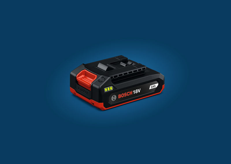 Produktbild Lieferumfang, Akku, Batterie, 18V, Bosch, 2Ah