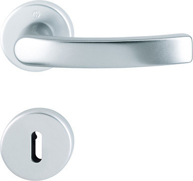 Türdriegel, Türgriff, Fenstergriff, Edelstahl, Rundrosette