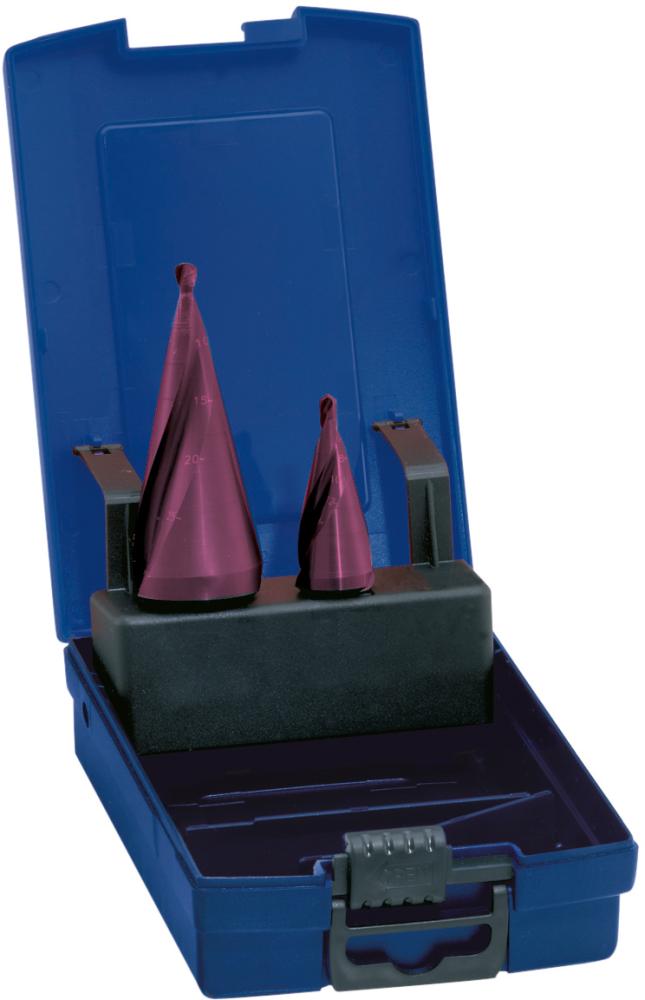 FORUM Blechschälbohrer  Satz TiAlN 5-31,0mm spiralg.