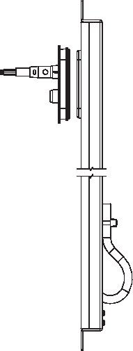 monitor, display, screen, mount, cable
