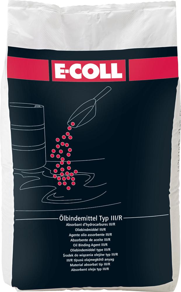 E-COLL Ölbindemittel  Typ IIIR fein Sack 30l (ca. 20kg) E-COLL Ölbindemittel  Typ IIIR fein Sack 30l (ca. 20kg)