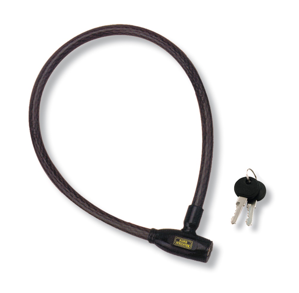 Stahlkabelschloss BURG-Wächter 560, Stahl Stahlkabelschloss BURG-Wächter 560, Stahl