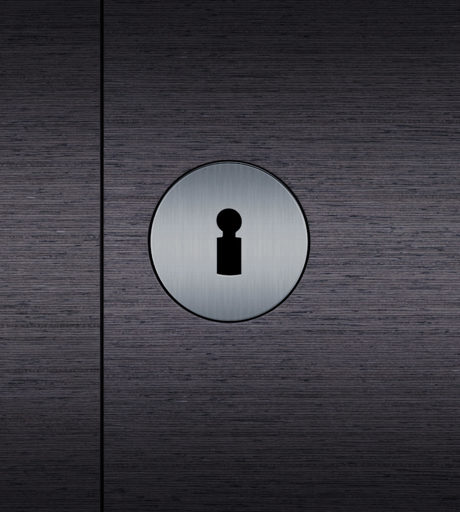 FSB Schlüsselrosette 17 1737, verdeckt verschraubt, Edelstahl