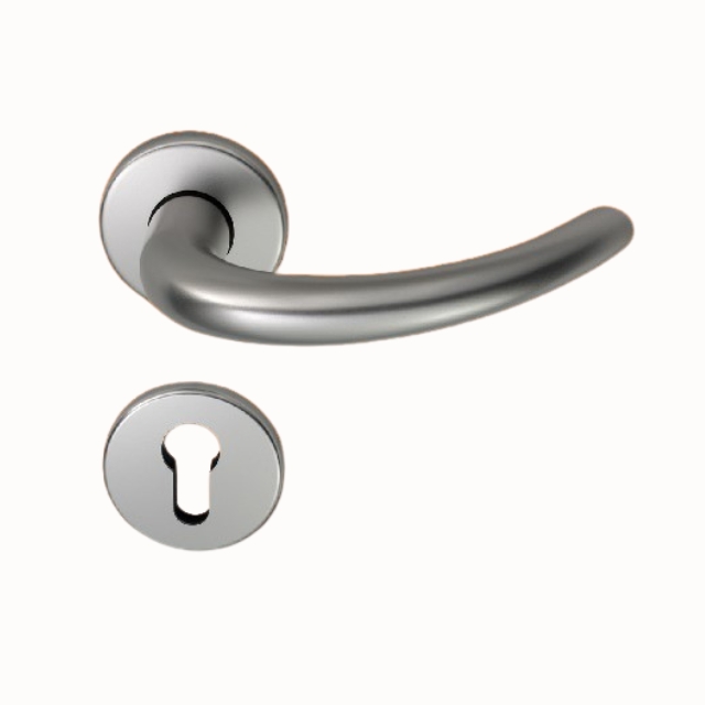 Türgriff, Türdrücker, Runddrücker, Metall, Chrom