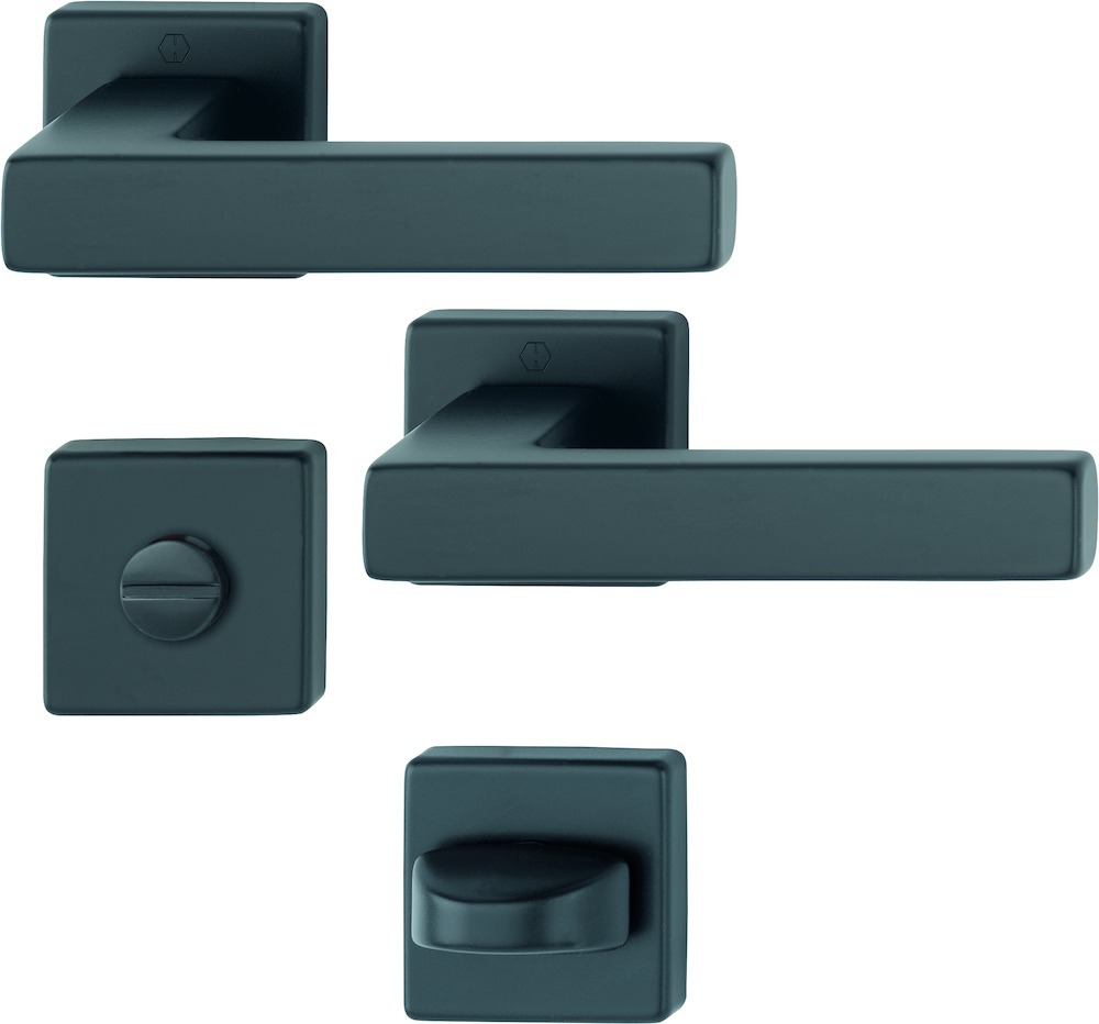 HOPPE Drückergarnitur Austin 1769/843KV/843KVS,Ros.,WC/S,8(5),F9714M,TS 37-42,DIY