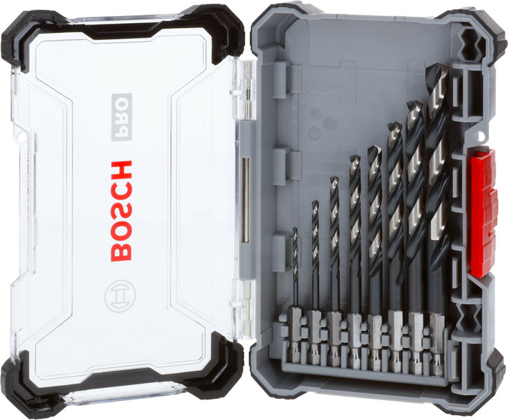 Bosch PRO Metal HSS-G Impact Spiralbohrer-Set, 8-tlg.