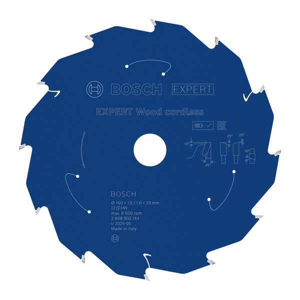 Produktbild, Schnittscheibe, Kreissäge, Bosch Expert, Metallkreissäge, Werkzeugscheibe