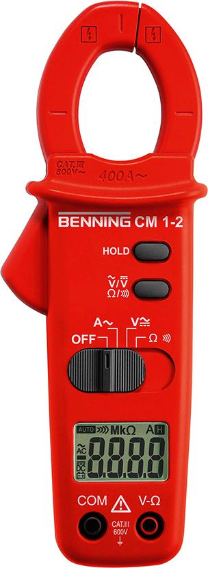 Digital-Stromzangen-Multimeter Benning CM 1-2