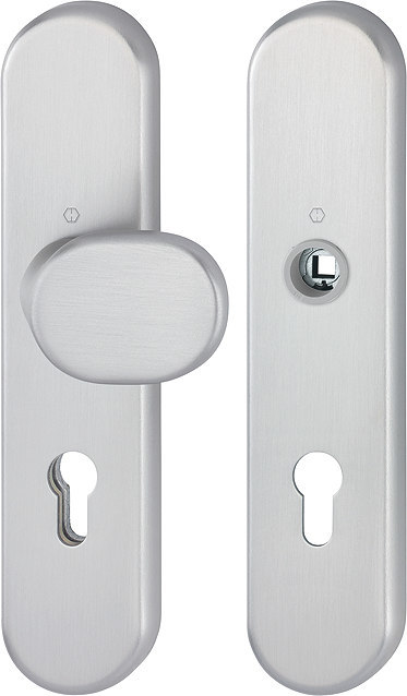 HOPPE Sicherheits-Wechselgarnitur 86G/3331/3310,LS oval,12mm,ES1/PZ72/8,F31-1,TS37-47