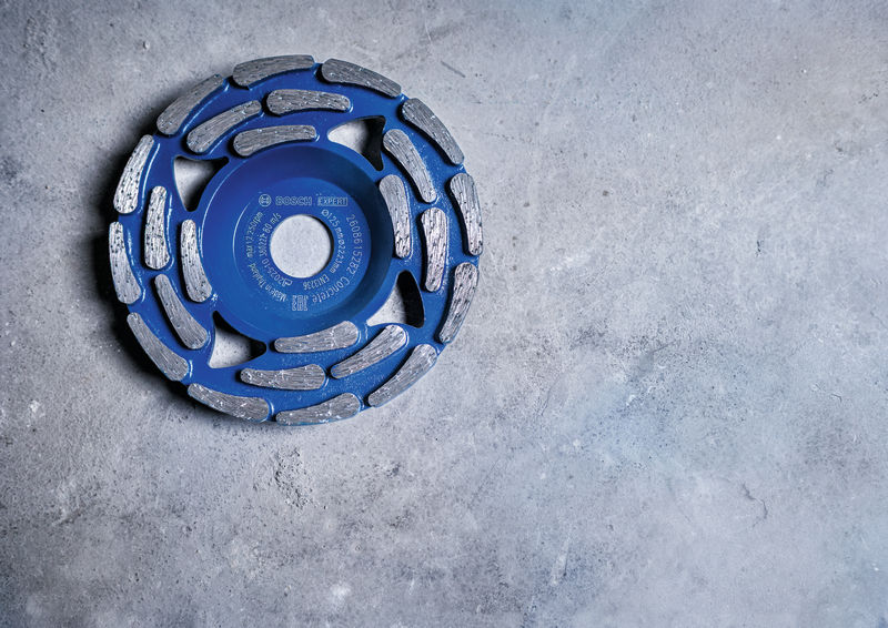 Detailbild, Turbine, Diamant-Schleifscheibe, Schleifscheibe, Kunststoffring, Stützteller