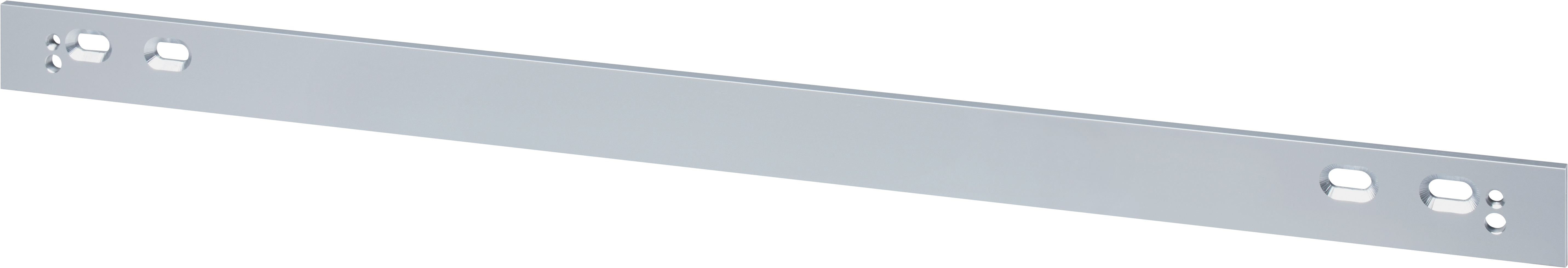 Montageplatte effeff DCA240, Edelstahl