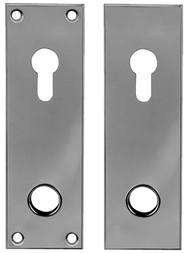 AMF 512S Leichtmetall-Kurzschild für Profilzylinder