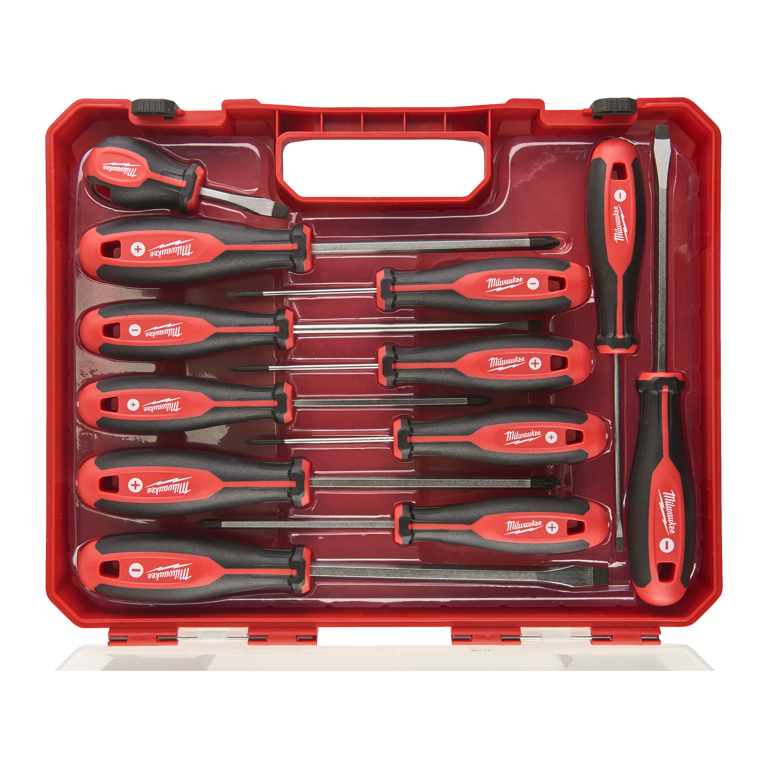 Milwaukee Schraubendreher 12-teiliges Set PH/PZ/SL Tri-Lobe