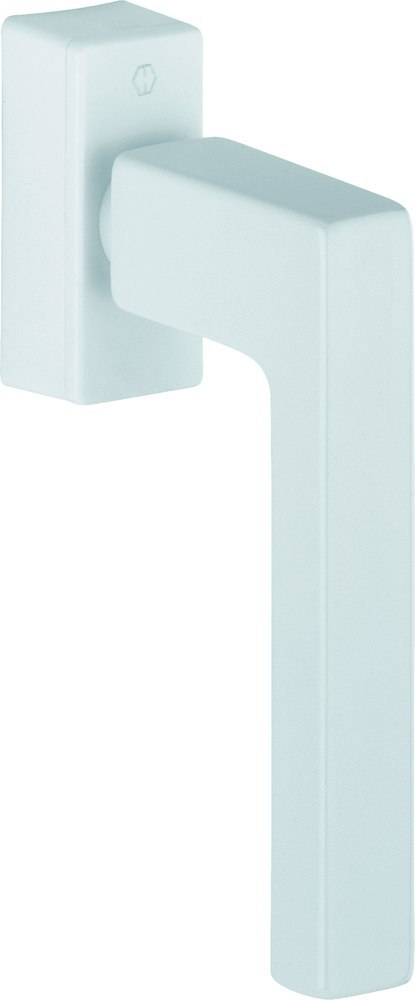 HOPPE Fenstergriff Austin 0769/UD9024,eckig,7/32-42,verkehrsweiß matt