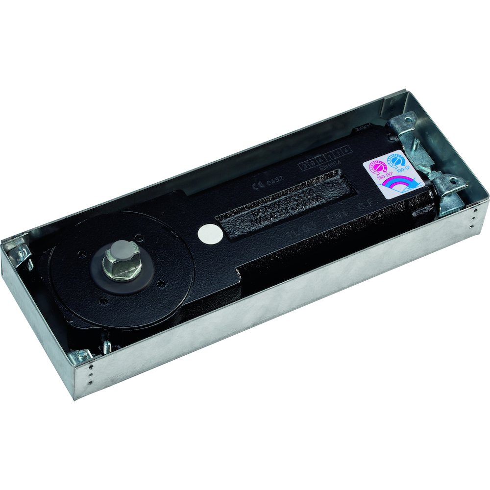 Boden-Türschließer DORMA BTS 84, mit Steckachse