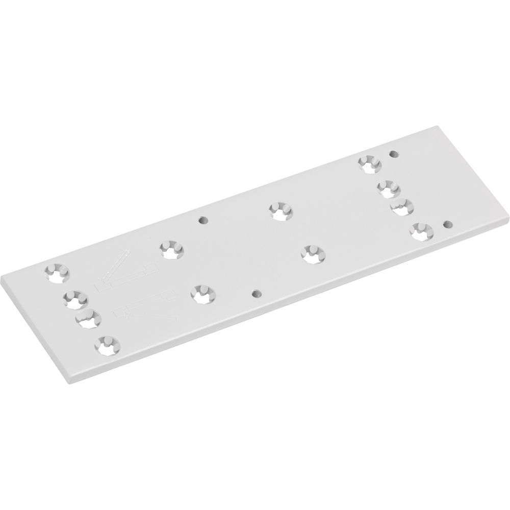 Montageplatte DORMA für Obentürschließer TS 73 V, Aluminium