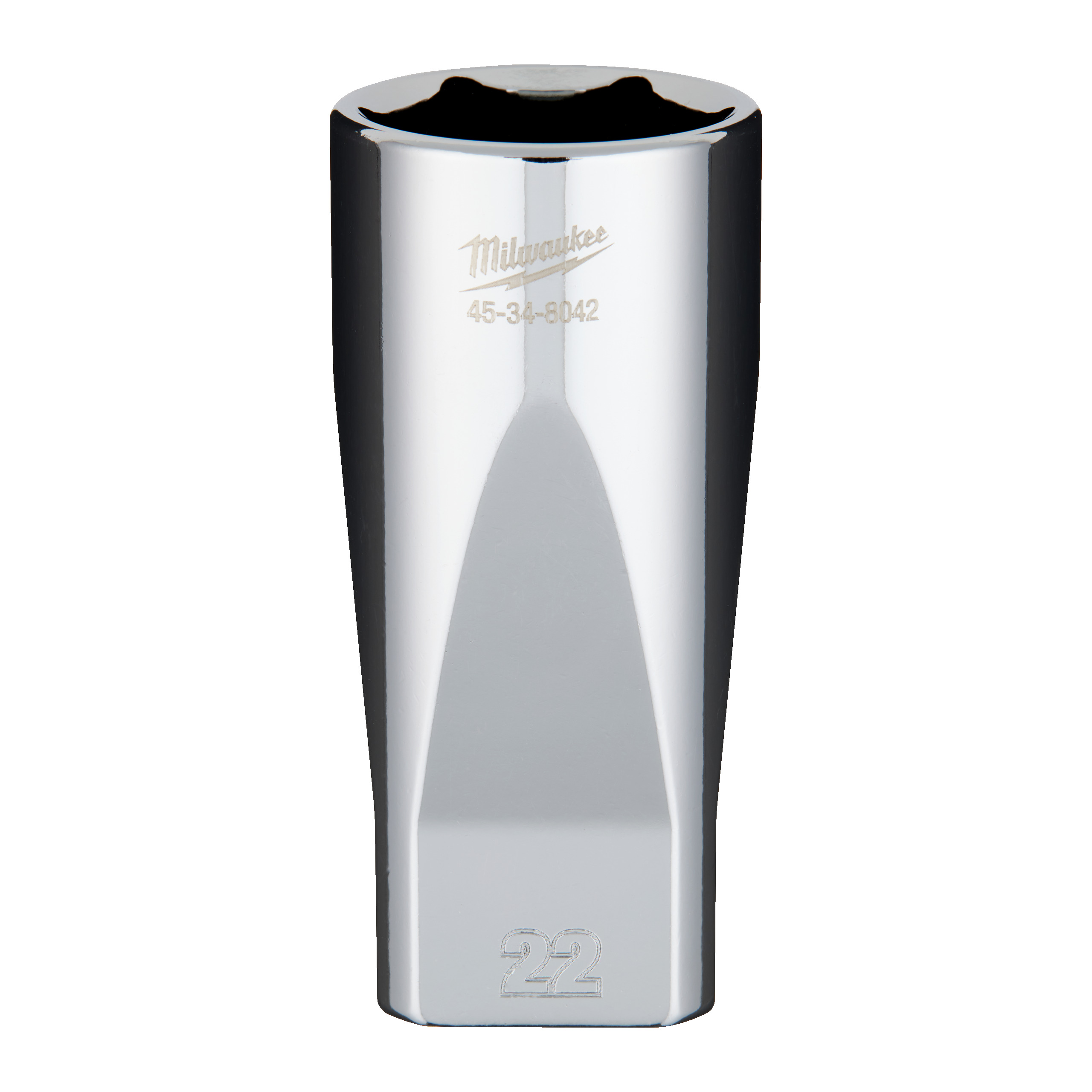 Milwaukee Steckschlüsseleinsatz 6-kant, 22 mm 3/8" lang