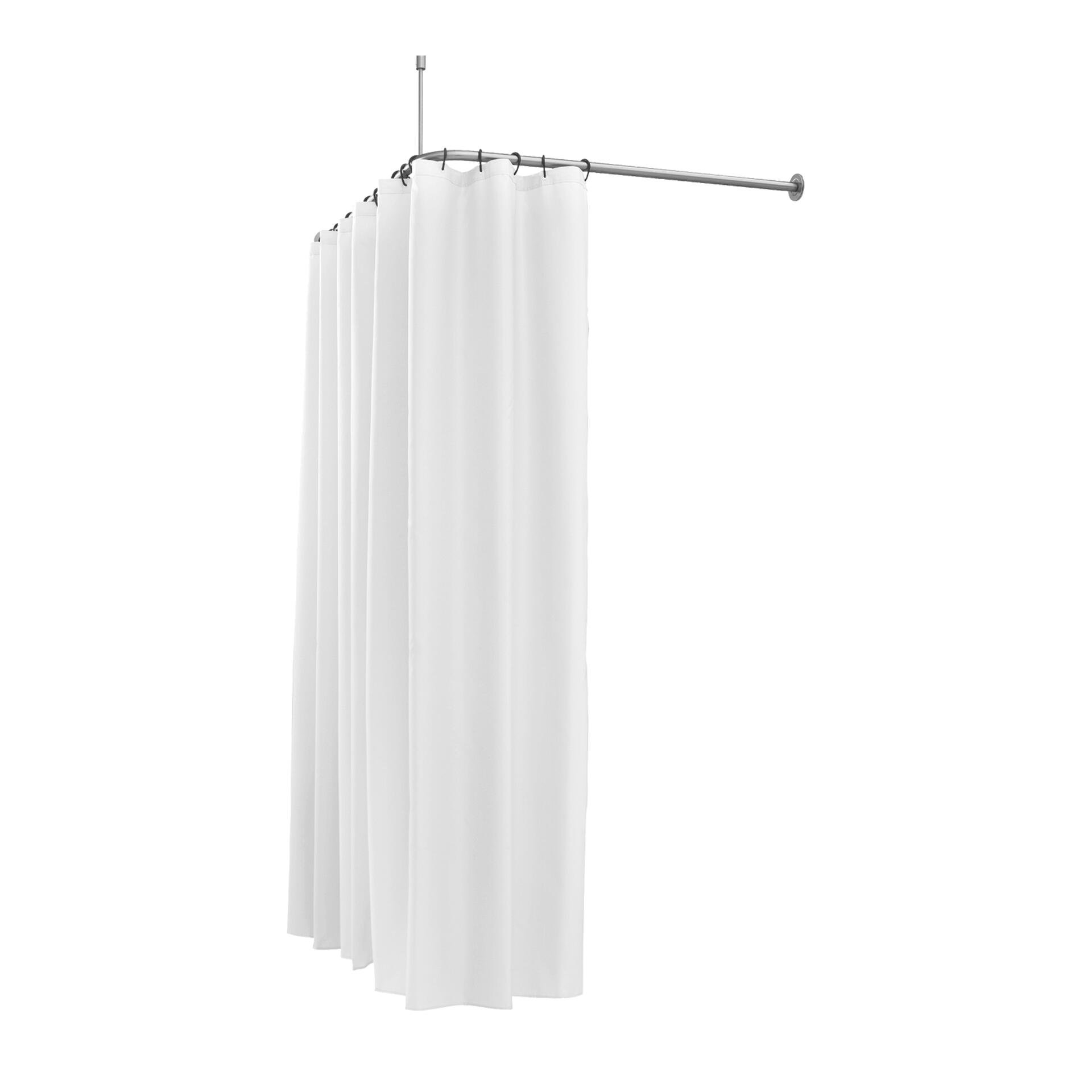 KWS Duschvorhang weiß