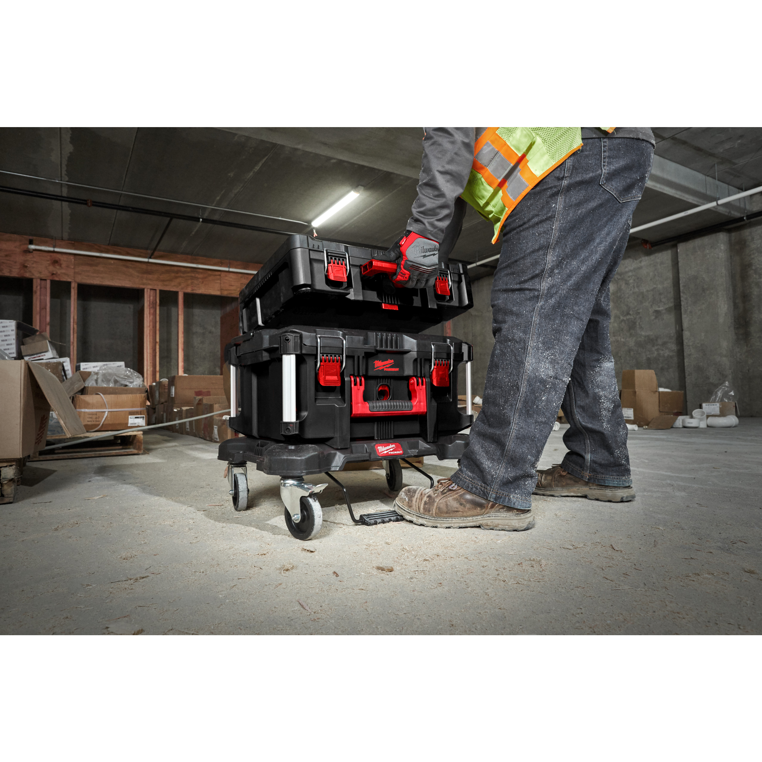 Milwaukee Rollbrett 620 x 480 190 mm PACKOUT