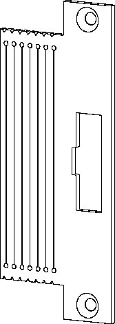 Kühlradiator, Spaltkörperheizkörper, Handtuchheizkörper, Heizgerät, Vertikaler Heizkörper