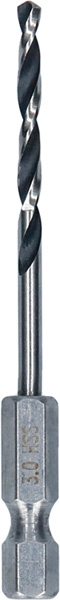 Bosch HSS PointTeQ Sechskantbohrer 3 mm