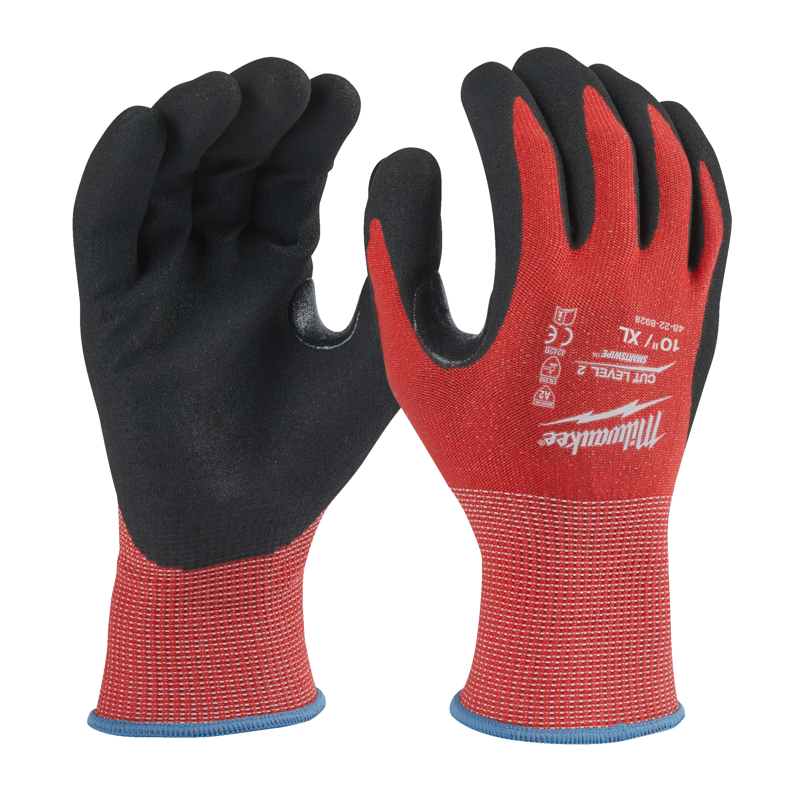 Milwaukee Schnittschutzhandschuhe Größe 10 (XL) Klasse 2/B