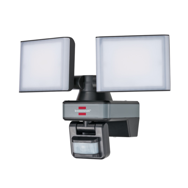 LED WiFi Duo-Strahler Brennenstuhl Connect WFD 3050 mit Infrarot-Bewegungsmelder