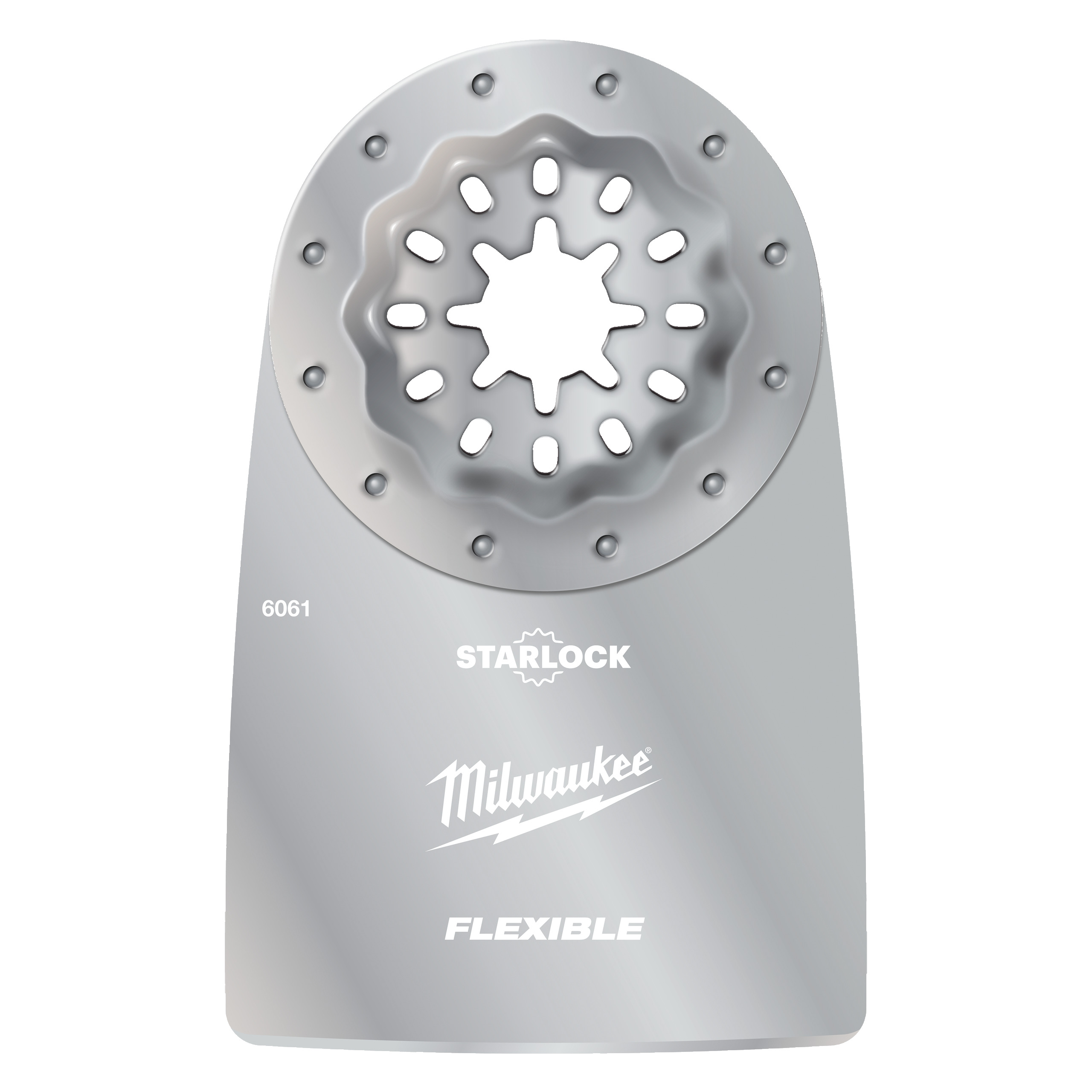 Milwaukee Spachtel 52 x 37 mm Multitool Starlock flexibler zum Entfernen von Lack und Kleber