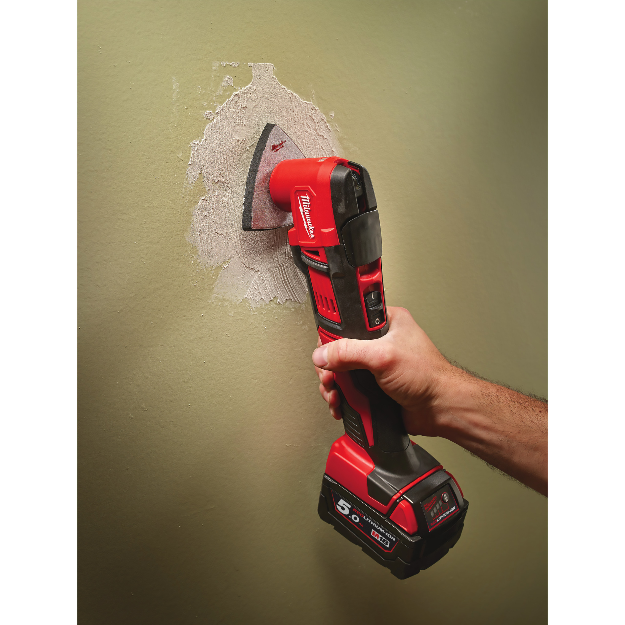 Milwaukee Schleifplatte 93 x mm Multitool Starlock