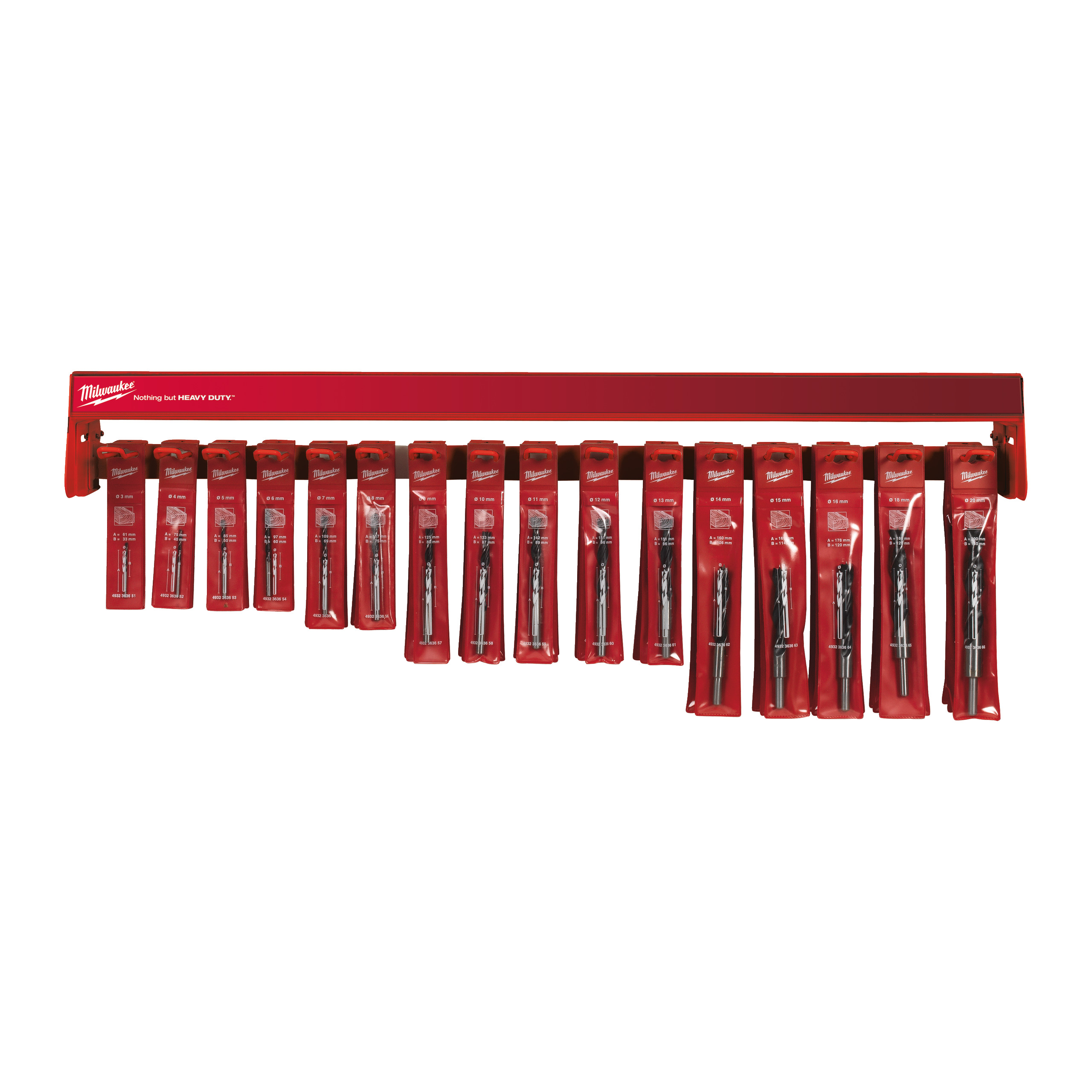 Milwaukee Holzbohrer 1 m Modul