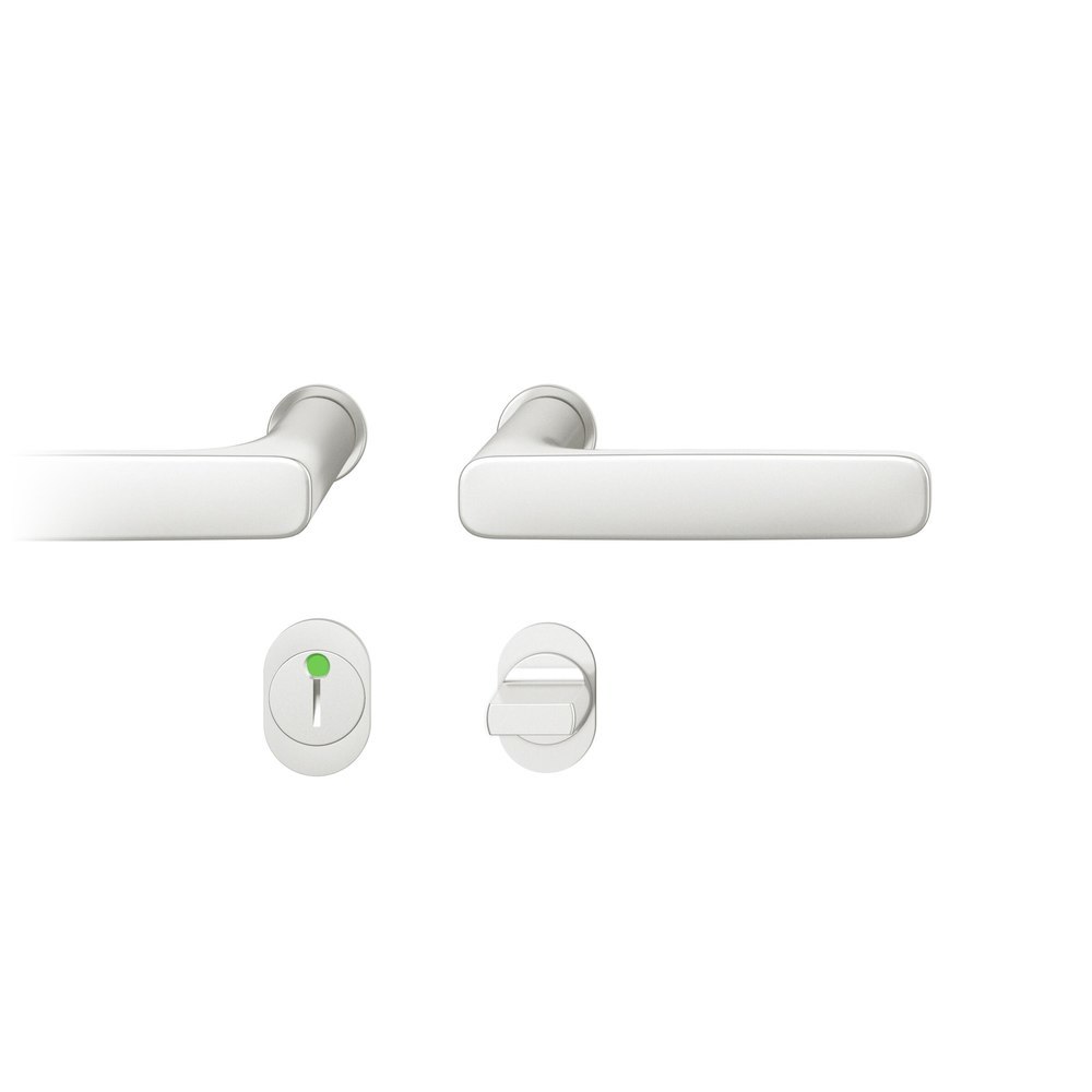 FSB Steckgriff-Drückergarnitur mit Rosetten 15 1289, rund, VK 8,5 mm, Aluminium