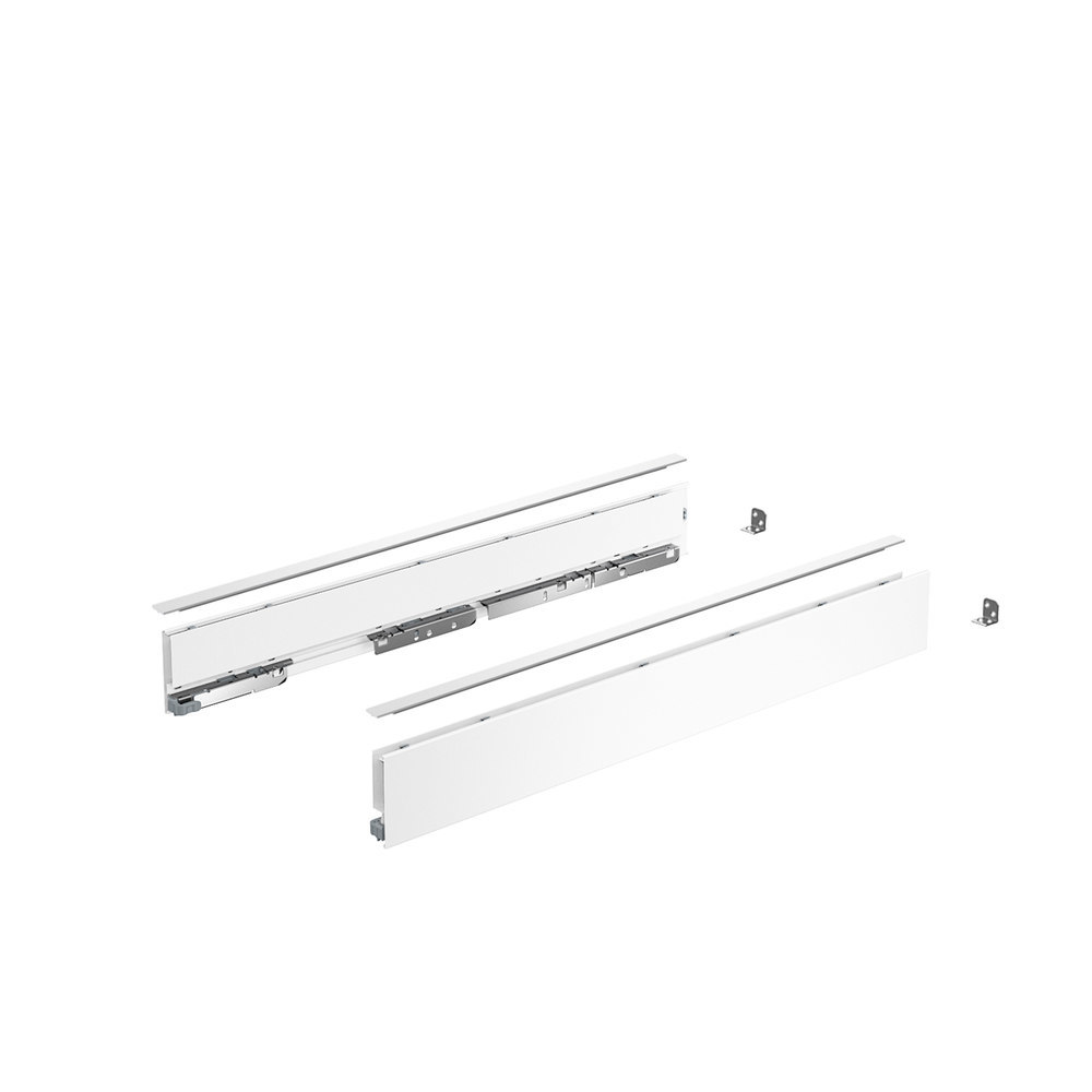 Hettich Möbel-Schubkastenzarge, AvanTech YOU, 400mm, links und rechts, weiß