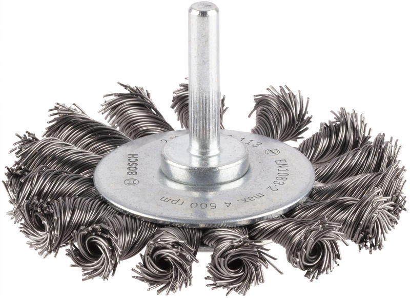 Bosch PRO Metal heavy Scheibenbürste, gerader Schaft, 75 x 0,5 mm