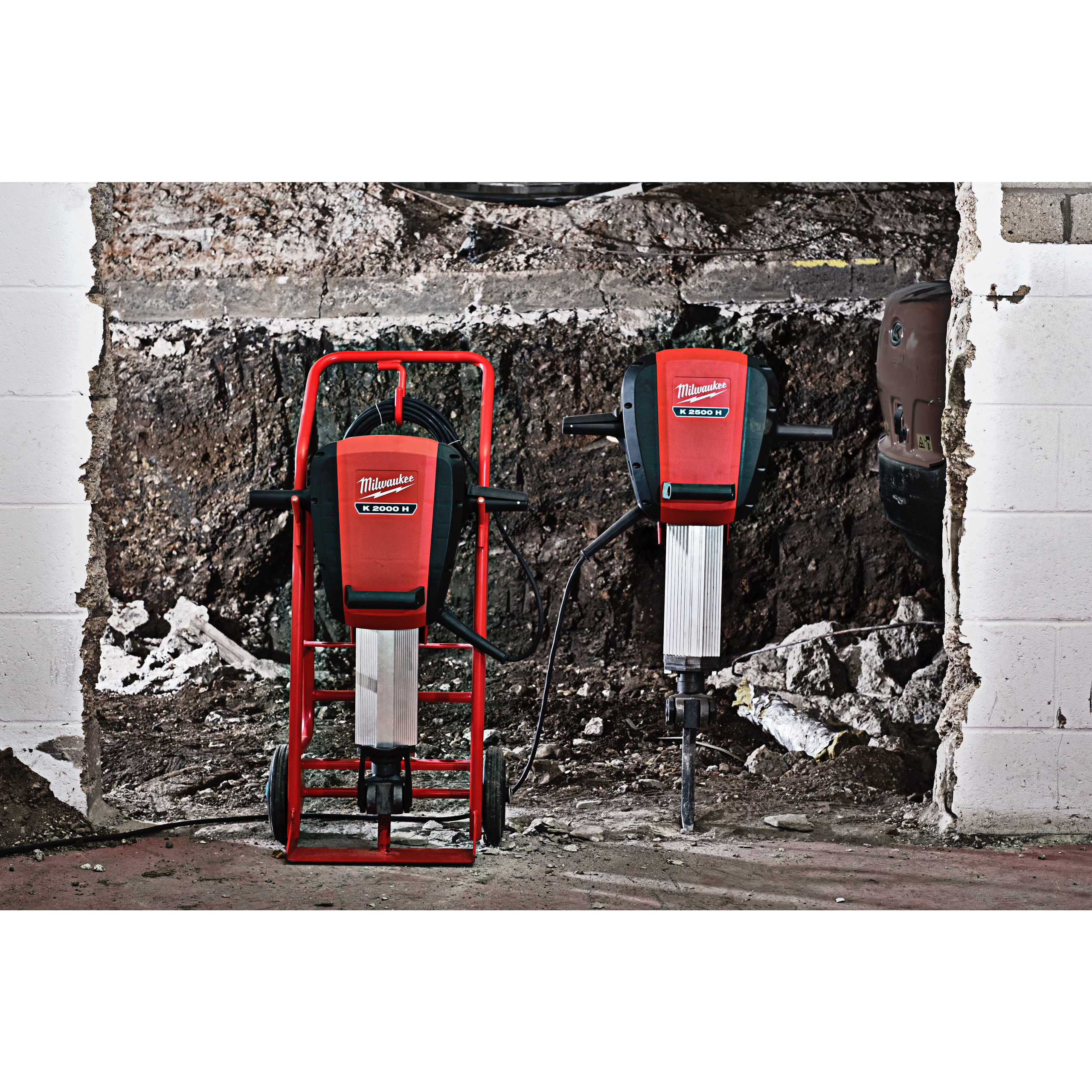 Milwaukee Trolley für Meißelhämmer K200H & K2500H BRT