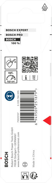 Produktbild Verpackung, rcircularer s blade, werkzeug etikett, hergestellt in china, strichcode, qr-code
