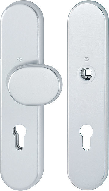 HOPPE Sicherheits-Wechselgarnitur 86G/3331/3310,LS ov.,12mm,ES1