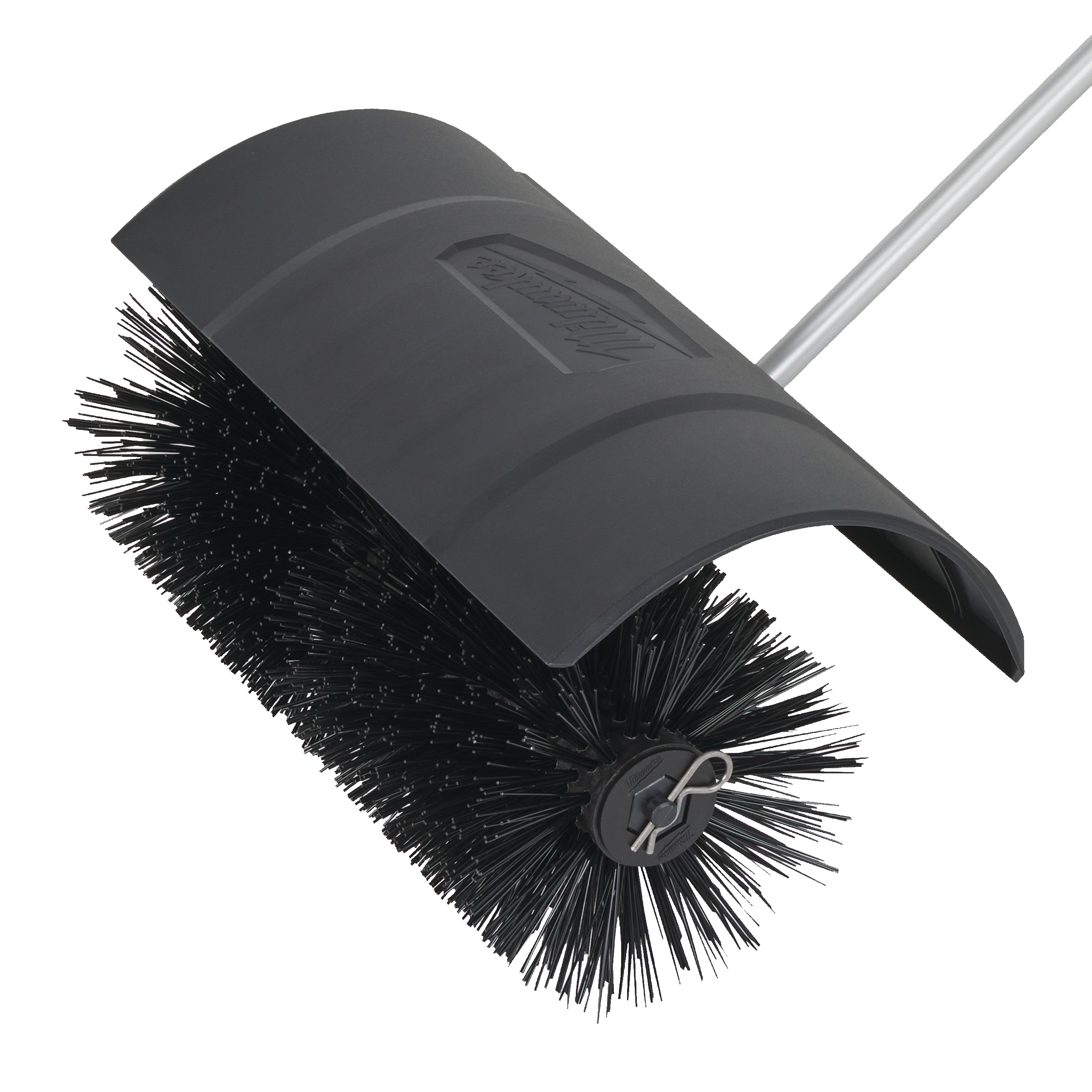 Bürstenrolle, Schrubber, Kunststoff, Stahlstiel, Schmutzaufnahme