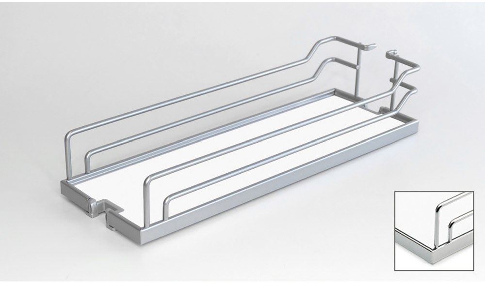 Hettich Auszugsrahmen-Einhängetablar Arena Classic, B 150mm,H 106mm,T 462mm, mit Rutschstopp