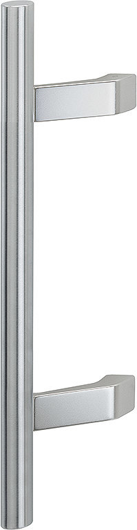 HOPPE Stoßgriff E5014,Befestigungsabstand 300,Länge 500,Durchmesser 30,F69/F1