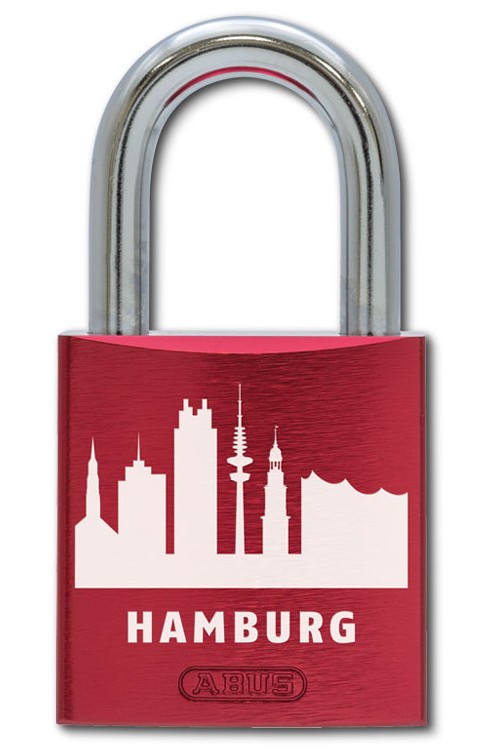 ABUS Vorhangschloss 72/40 #staylocal mit Skyline