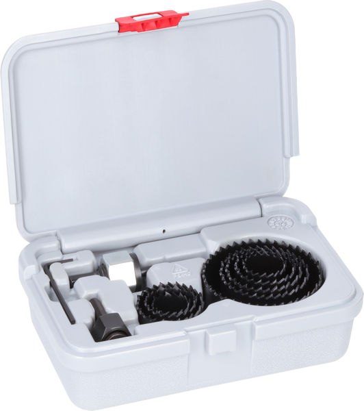 Produktbild, drill bit set, plastic case, twist drill bits, metalworking bits, compact toolbox